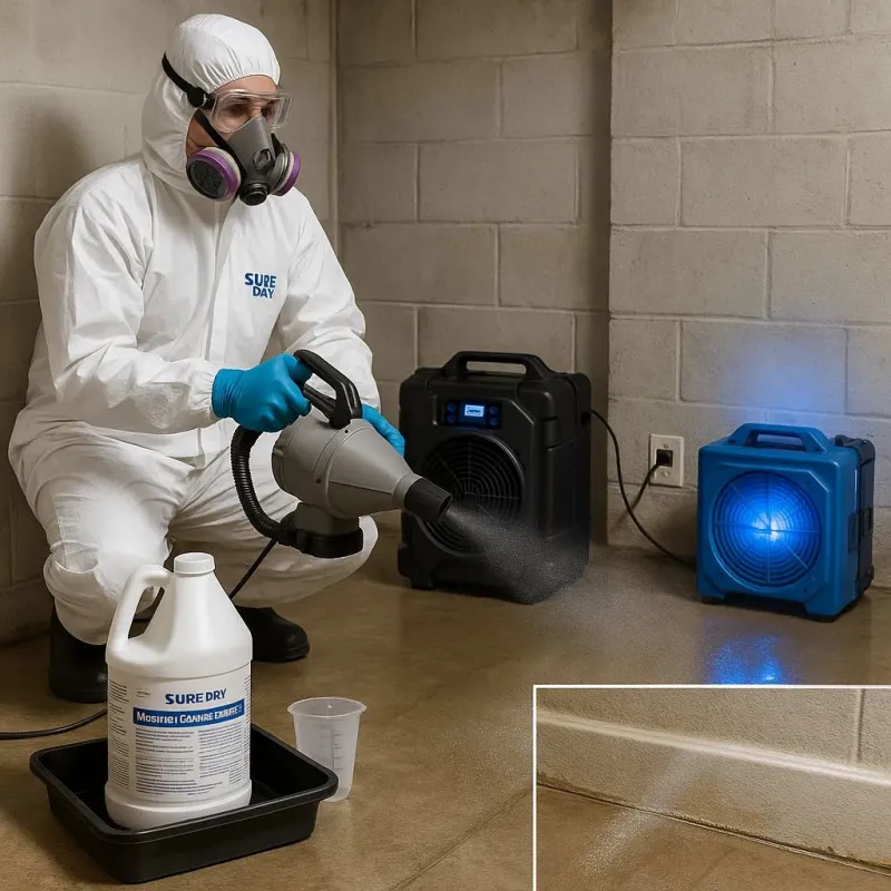 Sanitization and Odor Removal process in Fremont, NH